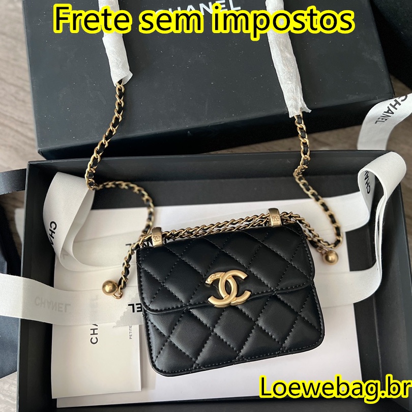 Chanel Mini Bolso CF 2.55 De Hombro Monedero