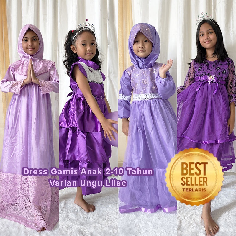 Vestido de Color lila para niñas 4-5 años vestido morado claro 2-3 años Color  lila vestido de fiesta de cumpleaños importado púrpura cestas de vino KAP05  | Shopee México