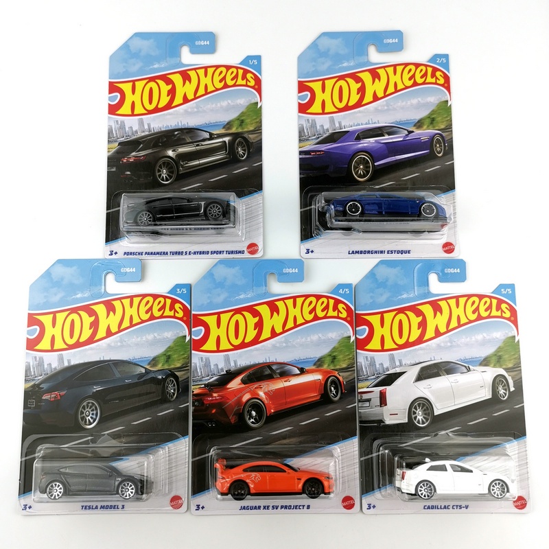 Hot Wheels Cars Gdg44 TESLA Model 3/Lamborghini/PORSCHE 1/4 Mile Finals  1/64 Collection Modelo Die-cast Coche Juguete | Shopee México