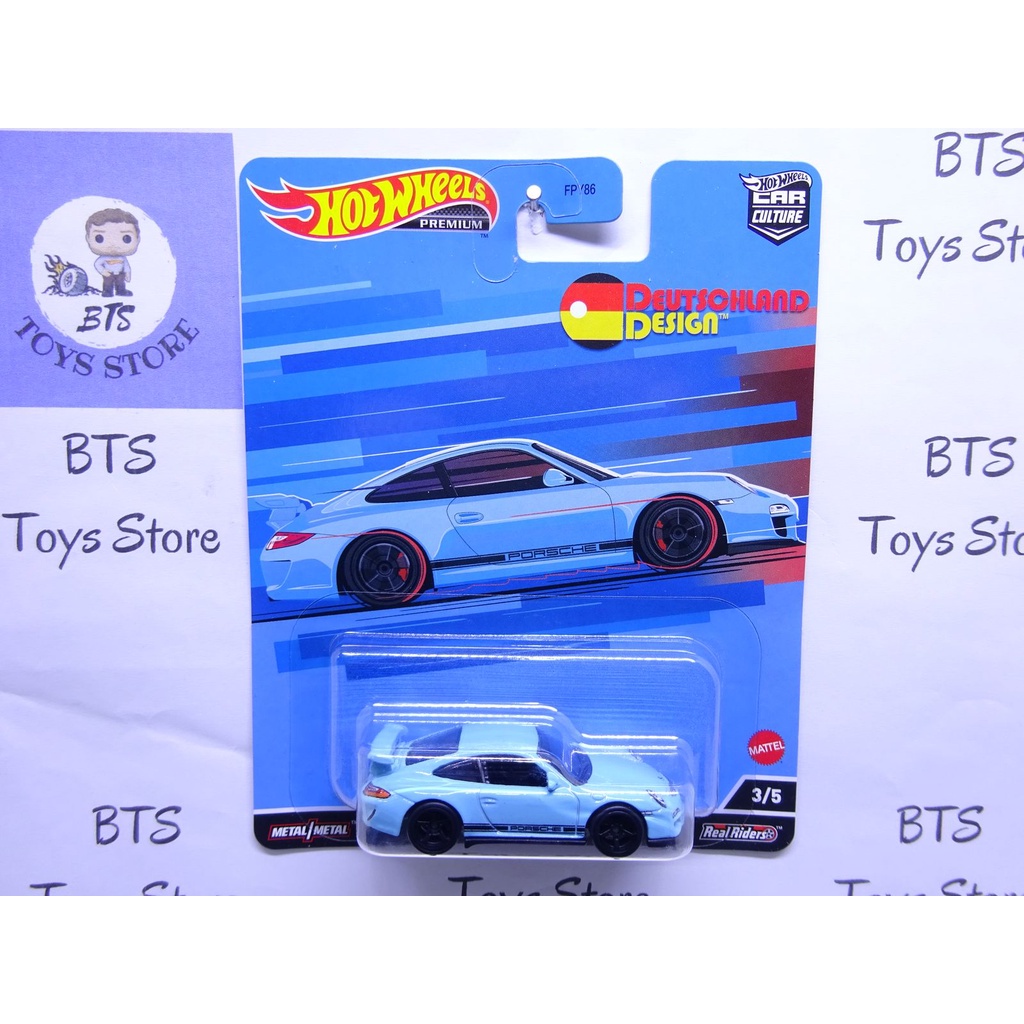 Hot Wheels Deutschland Design Porsche 911 Gt3 Rs Blue Car Culture Shopee México 3656