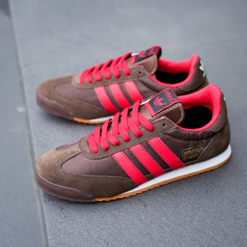 Adidas dragon brown red original zapatos / adidas dragon / últimos zapatos de hombre | Shopee México