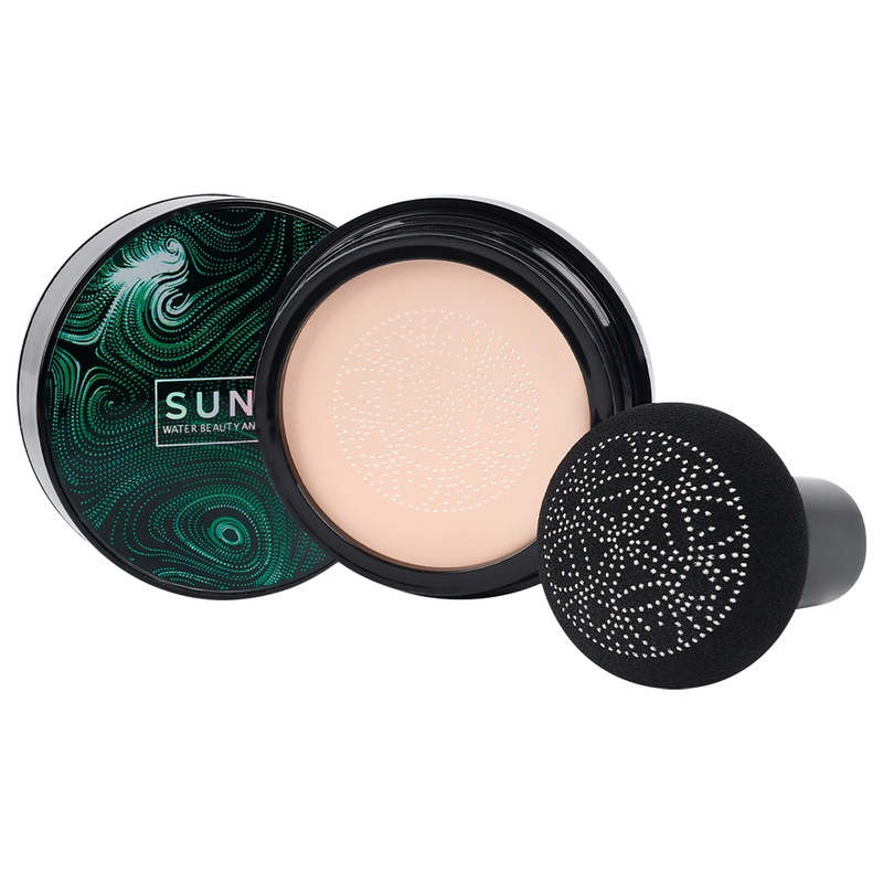 1PC SUNISA Seta Cabeza Cojín De Aire De Larga Duración Natural Hidratante  Impermeable A Prueba De Sudor Sin Quitar Maquillaje Facial Cosméticos |  Shopee México