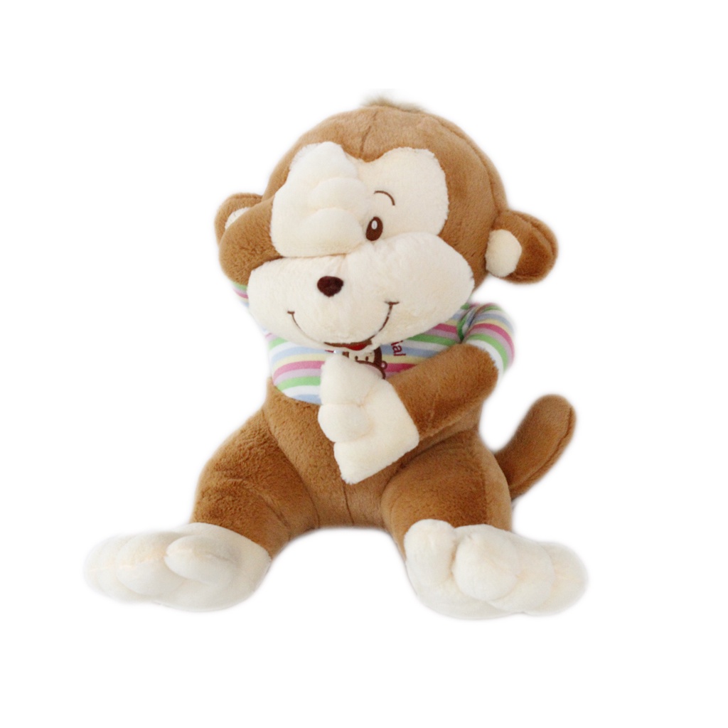 Vintage Kaufman Mono I Love Monkey compendio Juguete Animal de Peluche Peluche 