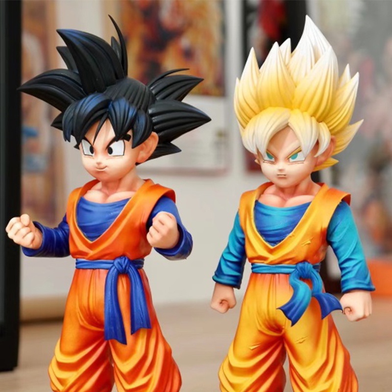Figura De Anime Dragon Ball Son Goten De Dibujos Animados Super Saiyan Pvc  Figurita | Shopee México