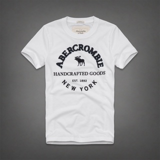 Verano de la moda hombre camiseta Polo de algodón de manga corta camisa tenis Tee Abercrombie bordado Logo | Shopee México