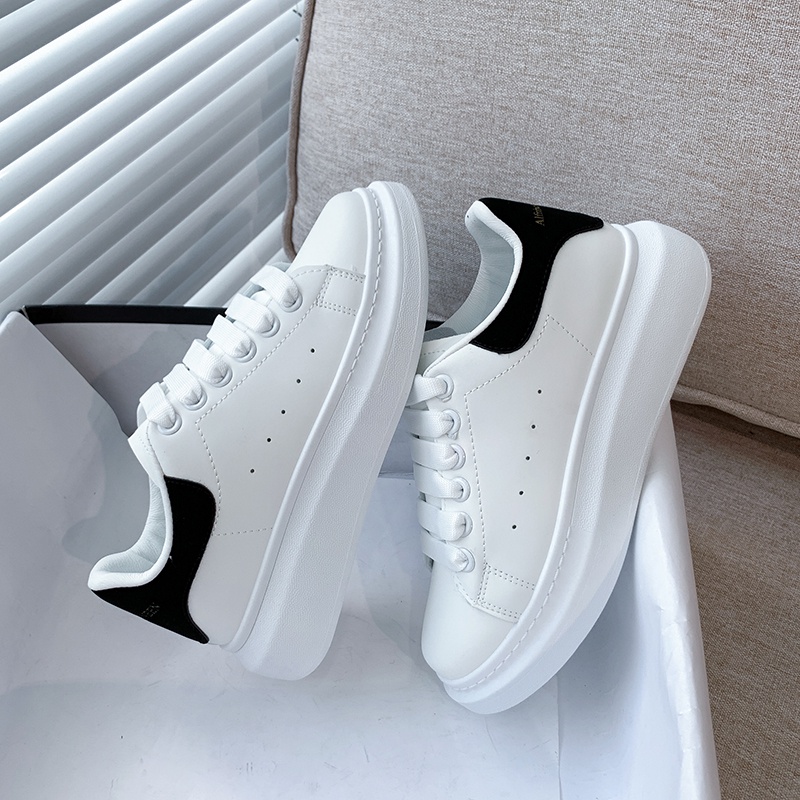 Zapatos Blancos De Moda Para Goma Coreanos Transpirables/Tenis Escolares | Shopee México