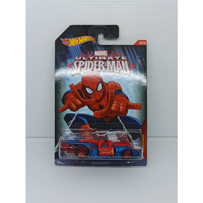 HOT WHEELS Hotwheels Marvel Ultimate Spiderman Arachnorod | Shopee México