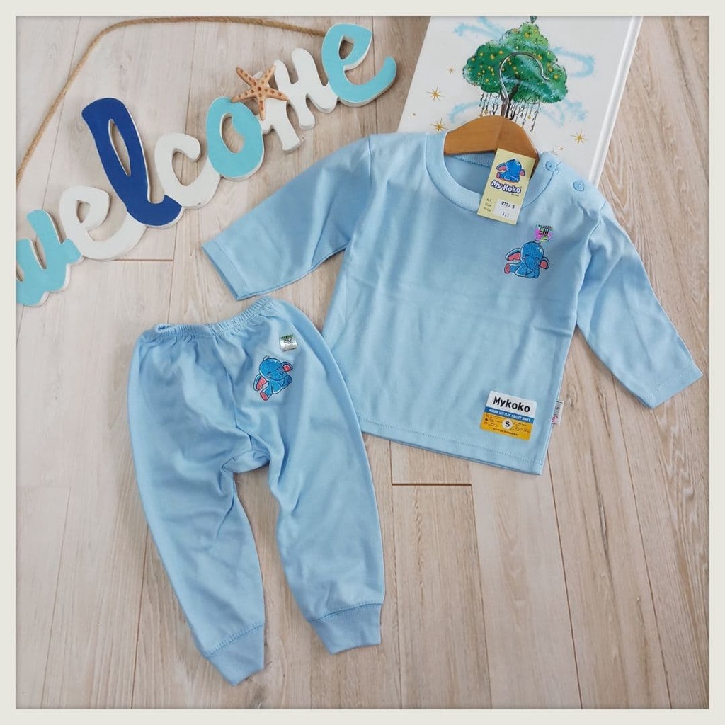 Mykoko Traje De Pijama De Manga Larga Para Bebe 6 Meses Y 1 Ano Shopee Mexico