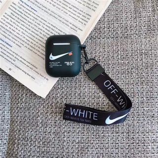 To contaminate Hip semester Moda Nike Flexible TPU Con Cordón Funda Protectora Para Auriculares  Inalámbricos Bluetooth Airpods Pro 1/2 Apple | Shopee México