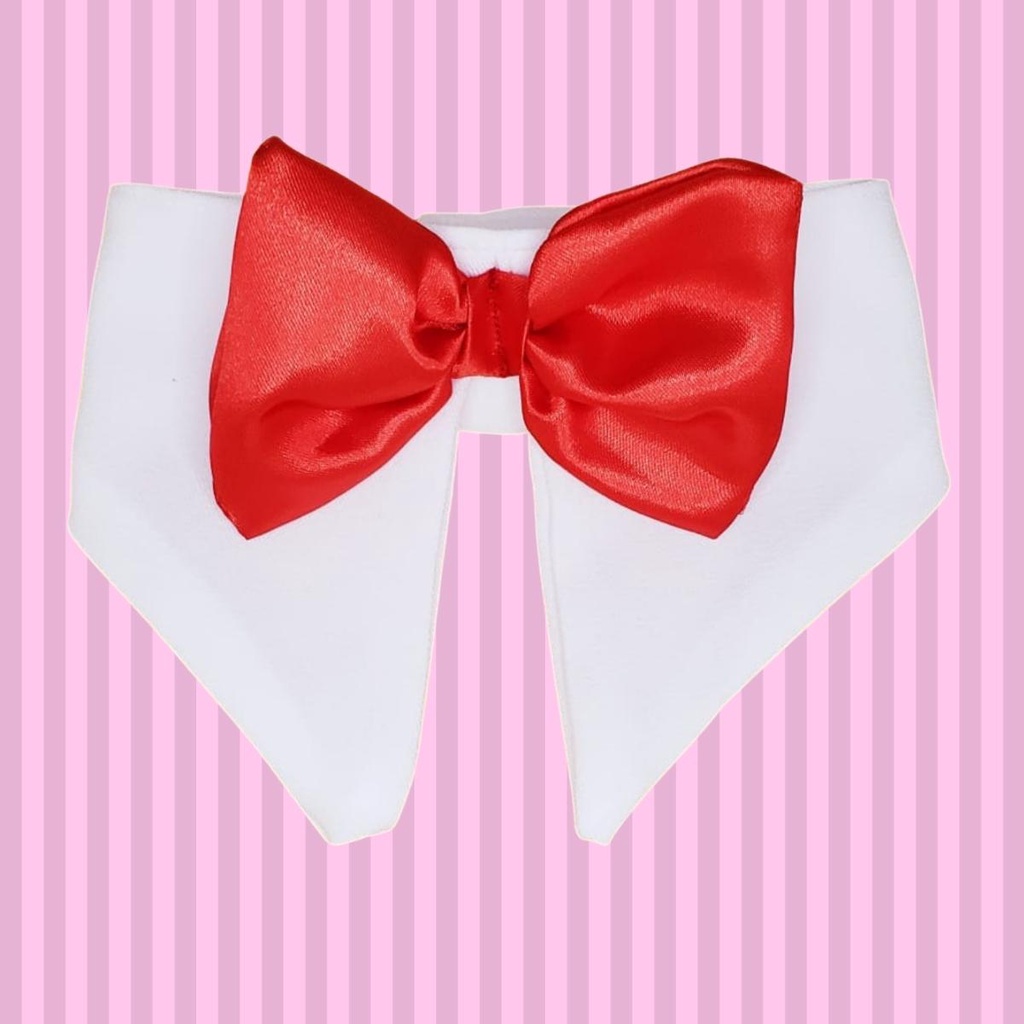 Cuello Elegante Para Mascota Bonito Para Fiestas De Gala Bonito Comodo Blanco Shopee M Xico