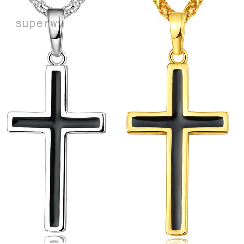 Cruz cruz Iron Cross colgante de acero inoxidable con ritterlien & circonita regalo 