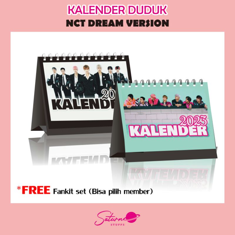 Mesa CALENDER de escritorio 2023 / calendario de escritorio NCT DREAM