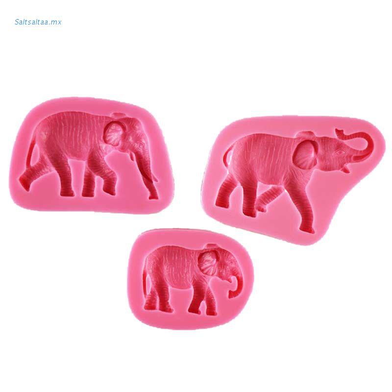 Sal 3pcs Diy Happy Elephant Familia Papa Mama Bebe Resina Silicona Moldes Kit De Resina Uv Fundicion De Joyeria Herramientas De Hornear Herramientas Shopee Mexico