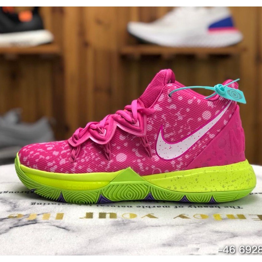 Nike Kyrie 5 SBSP Spongebob Squarepants Para Las Mujeres Hombres Star Inspirado Zapatos De Baloncesto Deportivos h816 | Shopee México