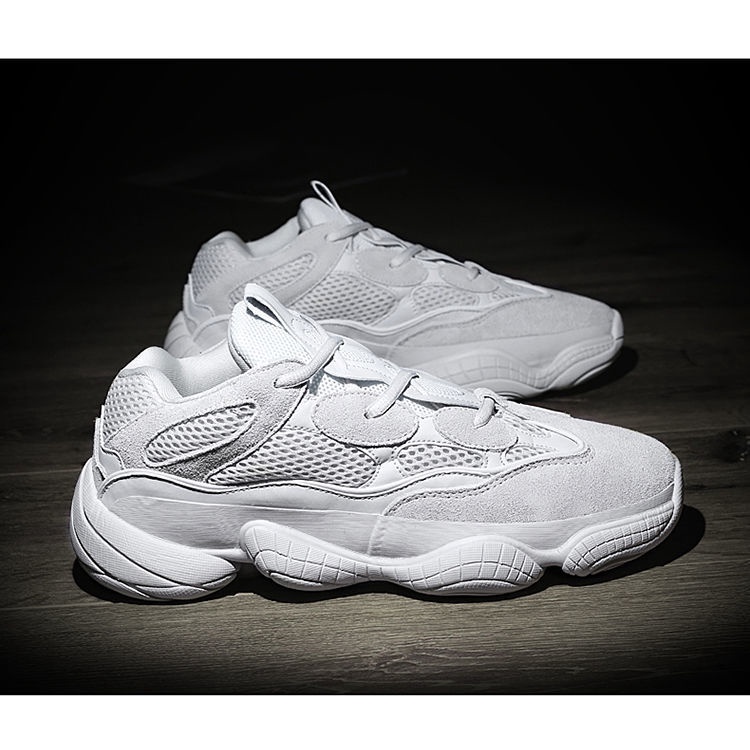 Adidas Yeezy 500 Gris Y Blanco Todo-Partido Running Baloncesto Deportes Casual Zapatos | Shopee México