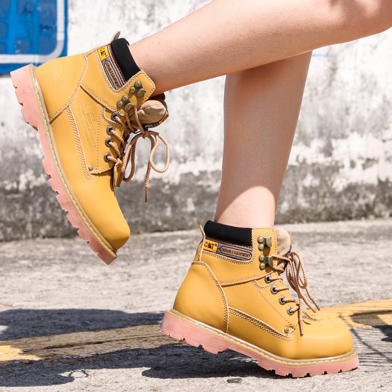 Botas Caterpillar Hombre Zapatos De Trabajo De Punta Suave Casual Al