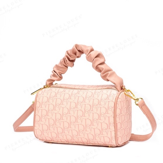 JINM Retro Tamaño Libre Bolso Bandolera marrón Bolso Bandolera de Ante sintético para Mujer 