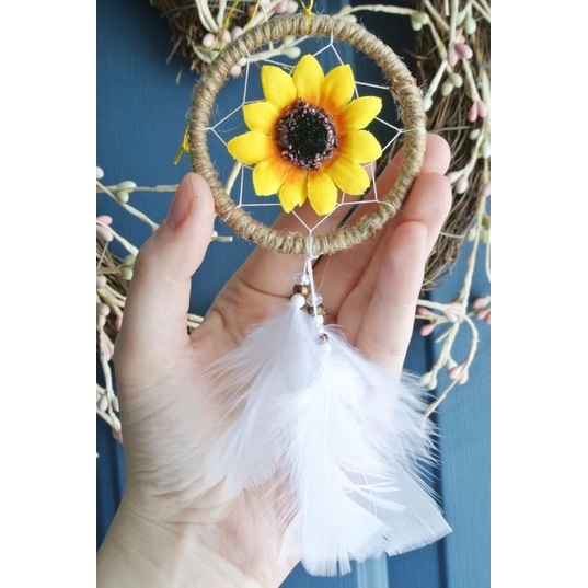 Atrapasueños de girasol (6 cm) | Shopee México