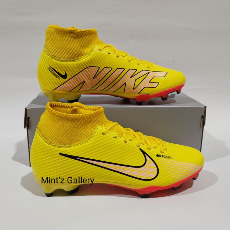 Nike mercurial academy zapatos de fútbol amarillo | Shopee