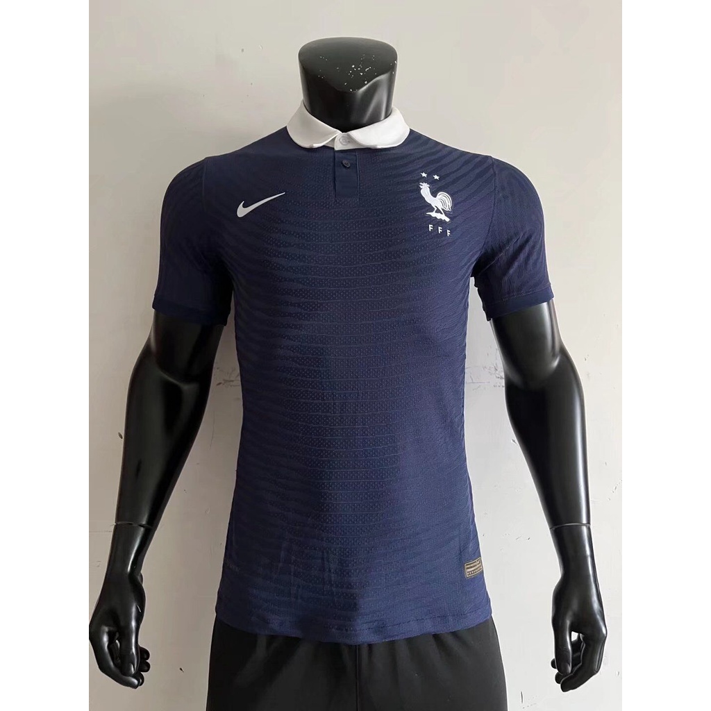 Versión Del Jugador 2022 2023 Francia Kit De Fútbol Jersey Francés jersi Polo [Stock Listo]