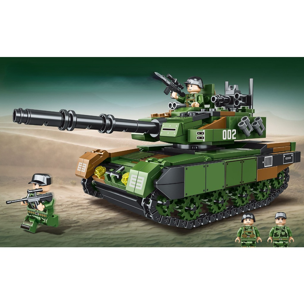 compatible con Lego tanque militar WWEI Tanque militar de 454 piezas T-26 Soviet SU-76 autopropulsado juguete para niños y adultos tanque de artillería tanque 