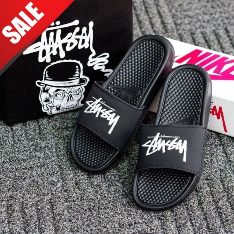 nike benassi x stussy