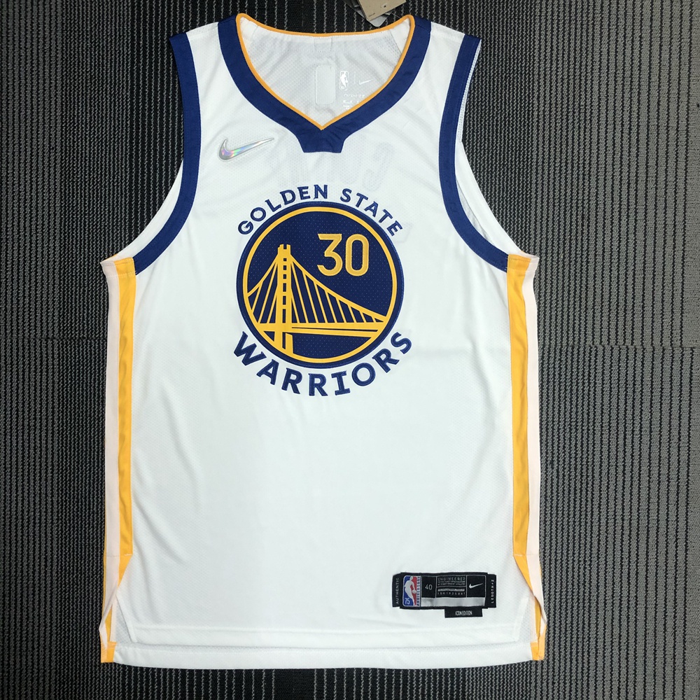 Stephen Curry Camiseta Blanca 2022 NBA State Warriors 30 # Camisa De Baloncesto | Shopee México