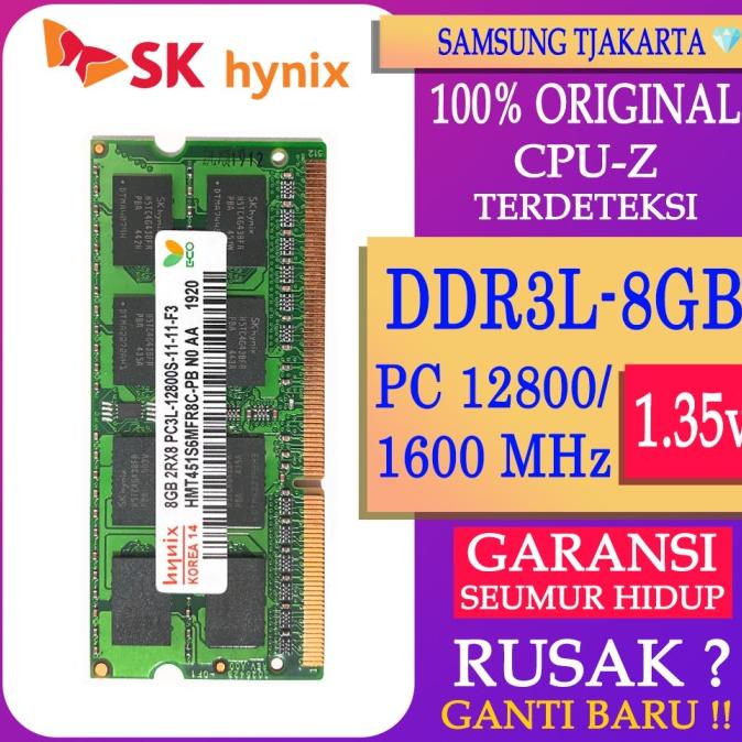 Ram HYNIX DDR3L 8GB 1600MHZ 12800 ORI RAM portátil DDR3 RAM NB DDR3