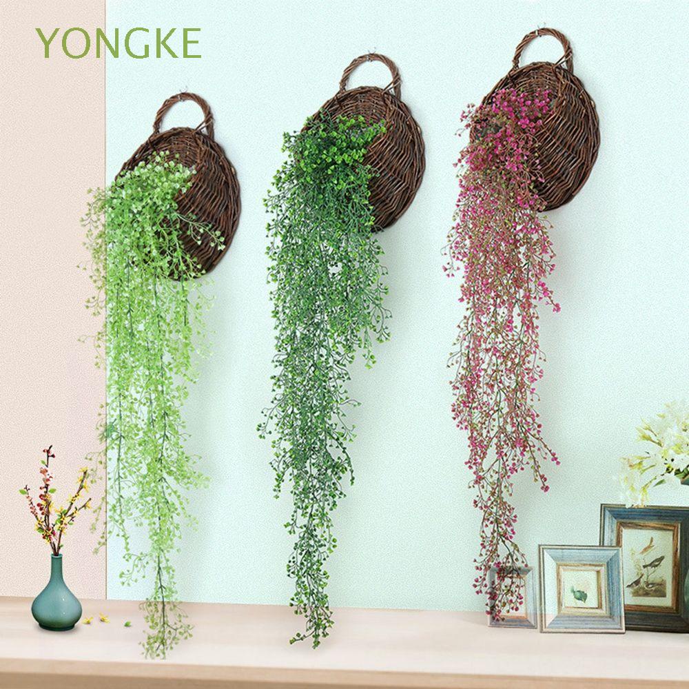 Yongke Guirnalda De Boda Decoracion Plantas Colgantes Simulacion De Plastico Vid Plantas Artificiales Hiedra Helechos Sauce Ratan Resistente A Los Rayos Uv Colgante De Pared Decoracion De Jardin Flores Artificiales Multicolor Shopee