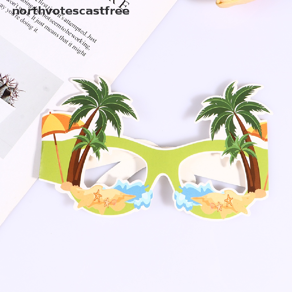 Accesorios de Tiro Flamingo Gafas,BETOY 6 Pares Gafas para Fiesta de Disfraces Gafas de Sol de Fiesta Hawaianas para Fiestas en la Playa Actividades al Aire Libre Fiestas Navideñas 