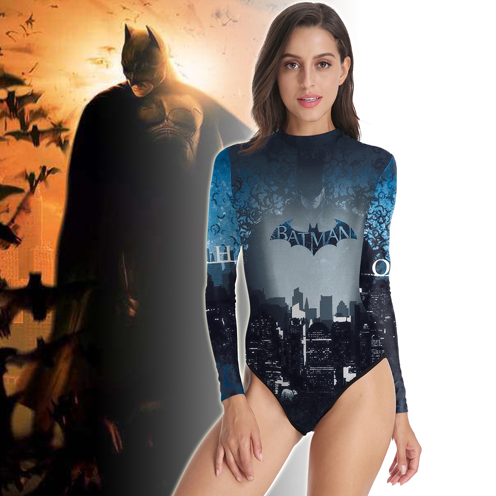 2022 Traje De Baño Sexy De Una Sola Pieza Ajustado Batman | Shopee México