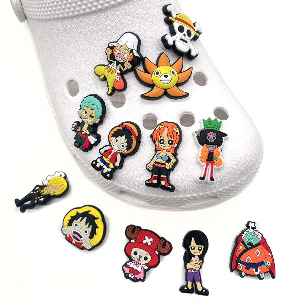 Anime Croc Zapato Encantos Pins Jibbitz Para Crocs Para | México