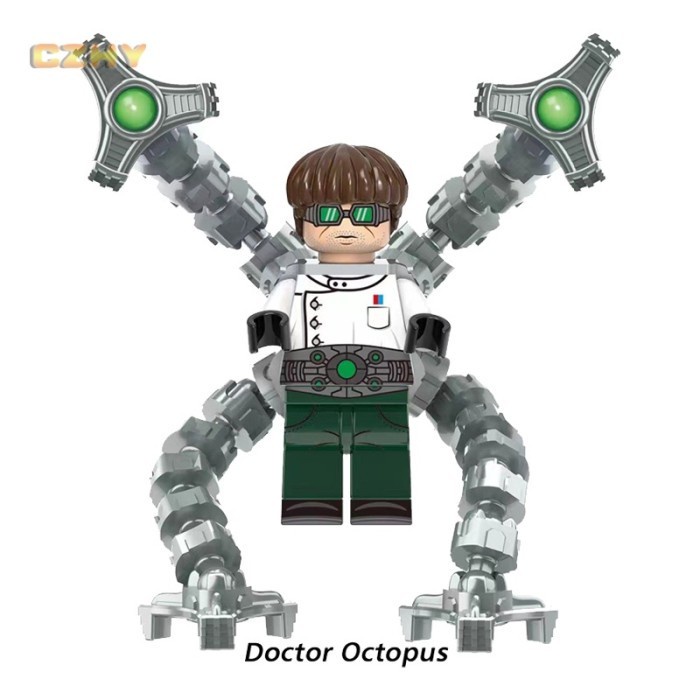 Marvel-Doctor Octopus-la próxima generación-Spiderman Villano-Fit Figura Lego A12 