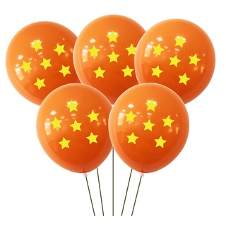 1 pieza globos de látex con estampado de Goku decorado con temática de  Dragon Ball de 12 pulgadas, suministros para fiesta de cumpleaños para  niños | Shopee México