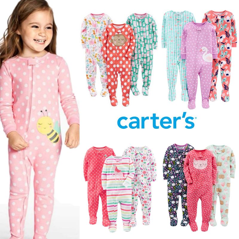 Pijama para niñas Carter / camisones para niñas Carter (12M-5 años) |  Shopee México