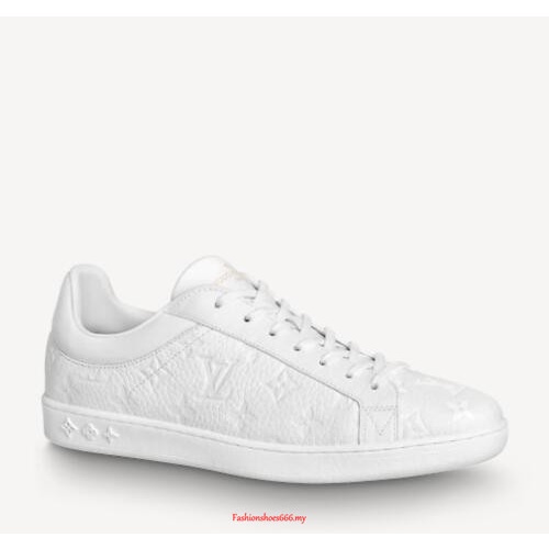 lv luxembourg sneaker white