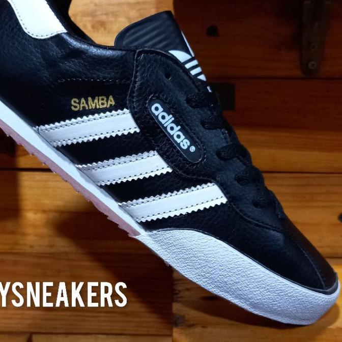 Redondear a la baja Levántate juego Adidas Samba Super cuero negro blanco oliva verde completo blanco  zapatillas de deporte de los hombres zapatos cordones | Shopee México