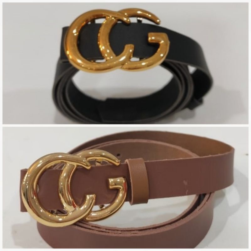 Cinturón GUCCI oro y oro marrón/aglutinante cintura GUCCI/ mujer tijeras/cinturón de mujeres | Shopee México