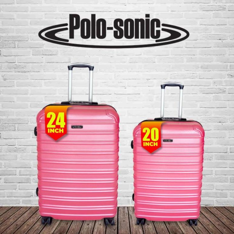Maletas de fibra de 16 pulgadas y 20 pulgadas Polo Sonic conjunto de contenido 2 piezas tamaño de | Shopee México