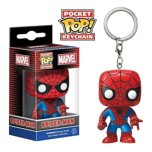 Llavero Pocket Pop Spiderman