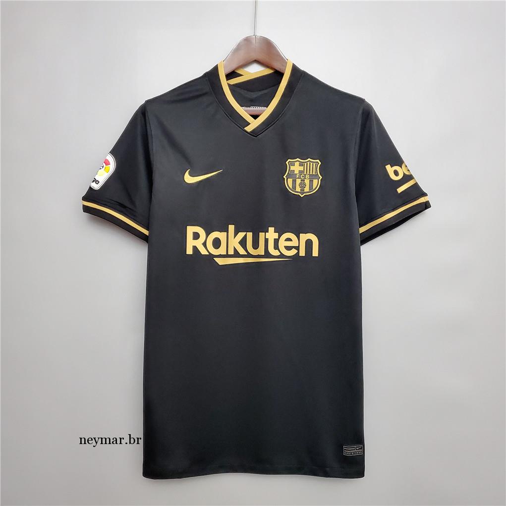 Jersey/Camisa De Fútbol 20/21 Barcelona II Negro/Tai Quality +