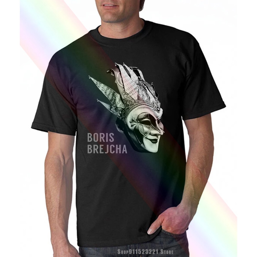Dj Boris Brejcha Negro Logo Camiseta