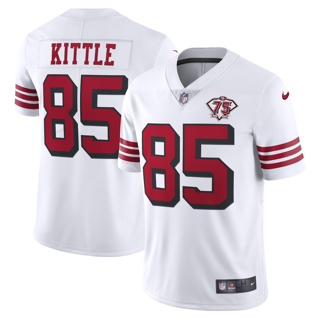 George Kittle Signed San Francisco 49ers Red NFL Nike Vapor Jersey-BeckettW  Holo