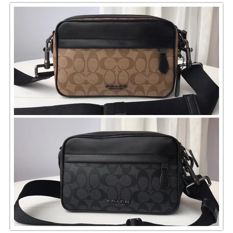 Coach Bolso De Hombro Para Hombre , Bandolera Cámara Cuadrado | Shopee México