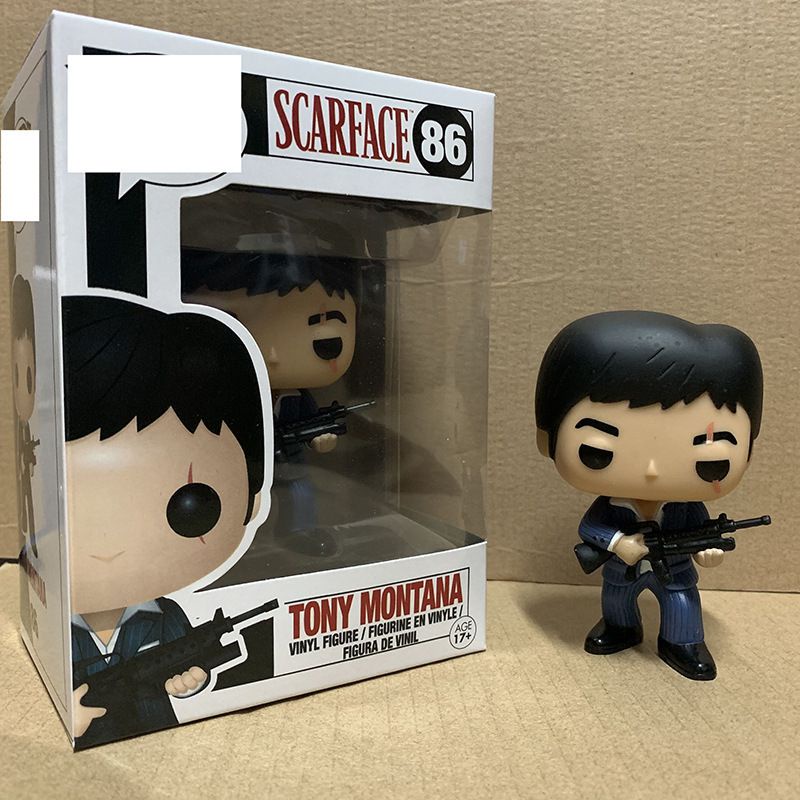 Funko Pop Tony Montana 86 figura de acción Scarface juguete con caja colección de películas