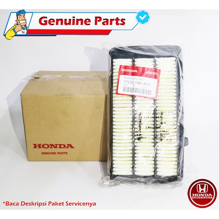 Filtro de aire Honda CIVIC Original 172205Aaa00 Shopee México