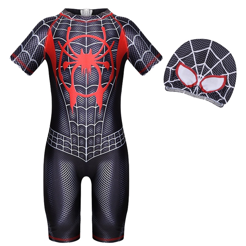 George chicos Ironman Capitán América Spider-Man Surf Traje Traje de Baño de protección UV 