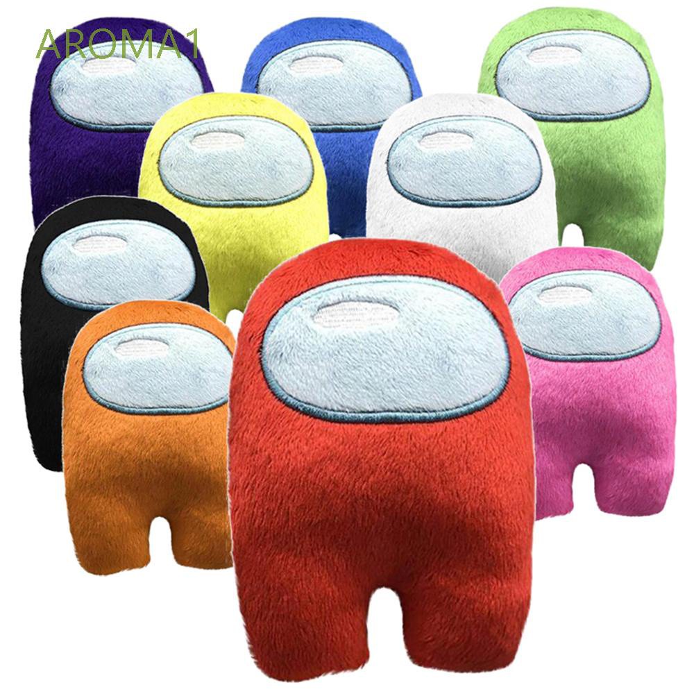 Munecos De Peluche De Aroma1 Among Us Kawaii De Felpa 10cm Shopee Mexico