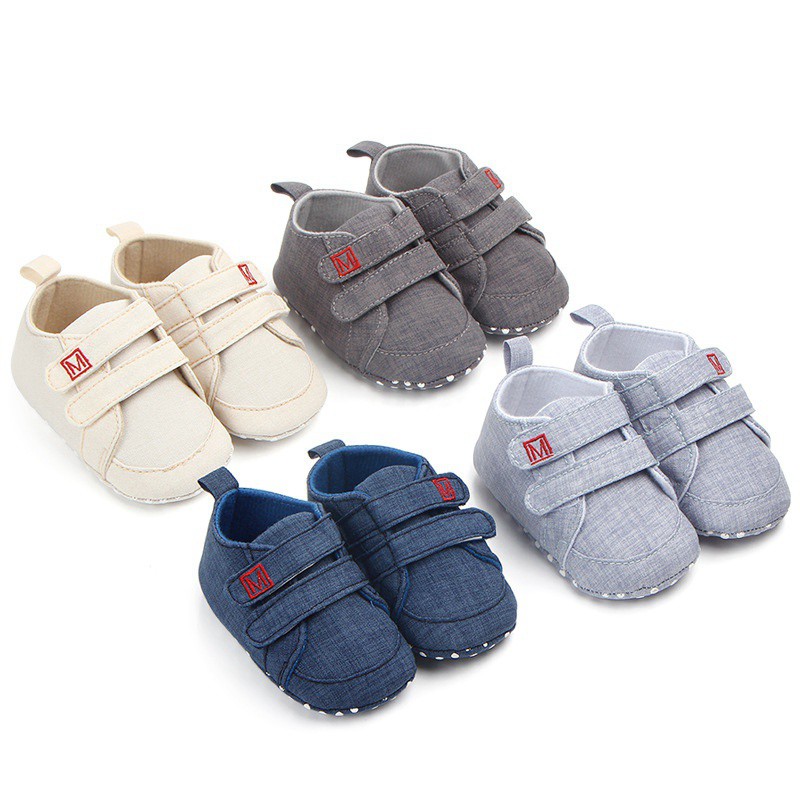 Walkers Zapatos De Lona Clásicos Bebés Recién Nacidos Primeros Pasos Moda Niños Algodón Casual Zapatillas | Shopee México