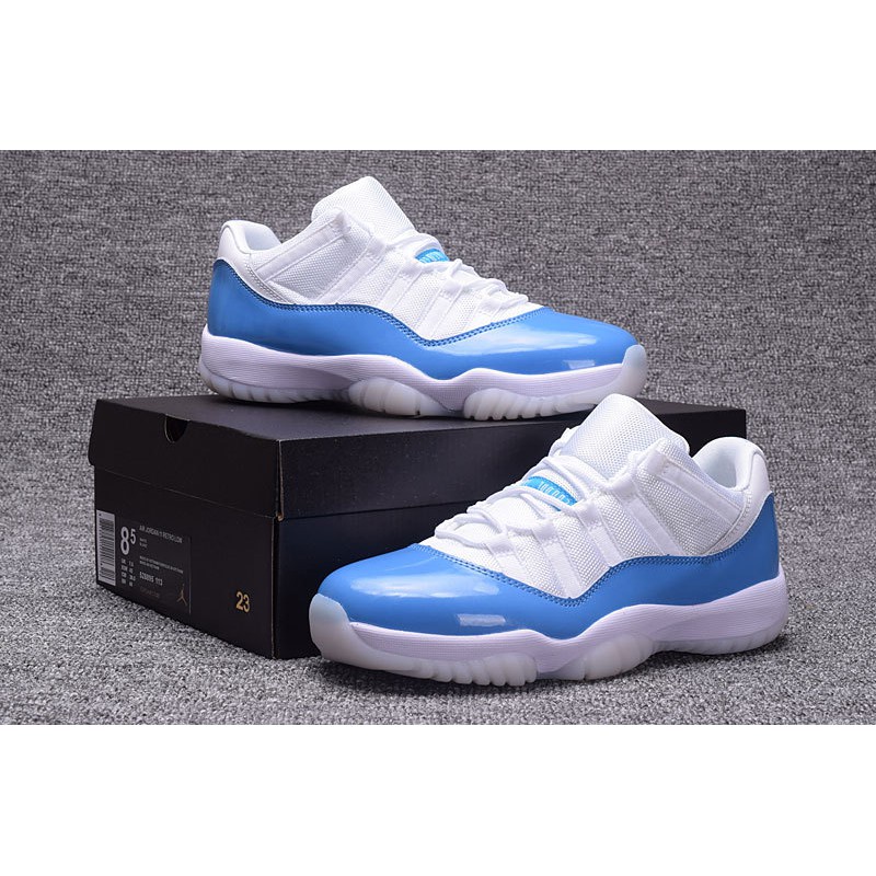 Autentico Air Jordan 11 Low Columbia Blue White University Blue Shopee Mexico